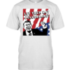 Ronald Reagan let them eat jellybeans American flag Classic Men's T-shirt