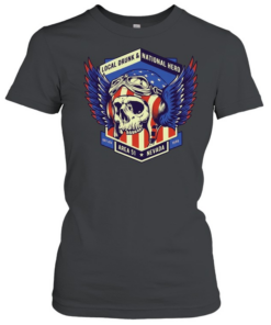 Russell Casse Independence Day Local Drunk and National Hero Area 51 Nevada  Classic Women's T-shirt