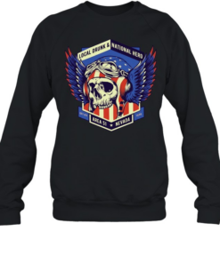 Russell Casse Independence Day Local Drunk and National Hero Area 51 Nevada Unisex Sweatshirt