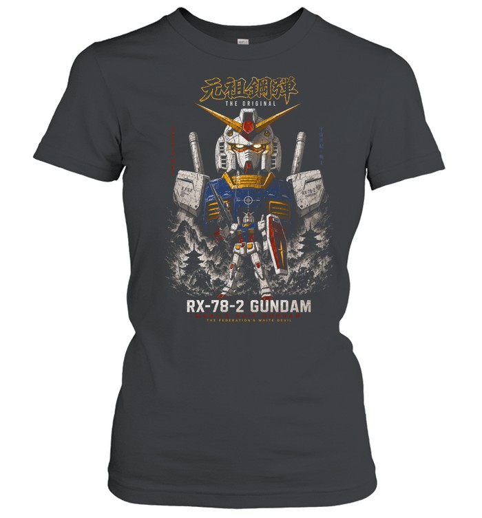 Rx 78 2 Gundam Mobile Suit Federation White Devil Classic Women's T-shirt