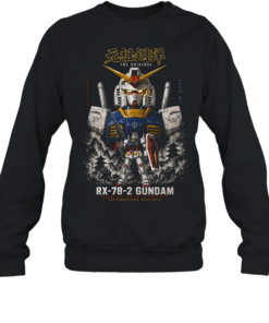 Rx 78 2 Gundam Mobile Suit Federation White Devil Unisex Sweatshirt