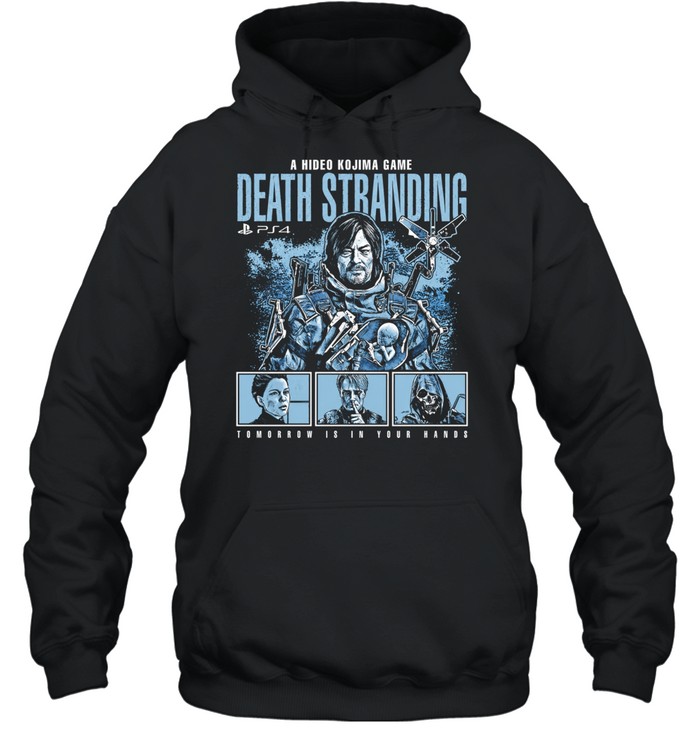 Sam Porter Bridges Death Stranding A Hideo Kojima Game Tomorrow is in your hands Unisex Hoodie