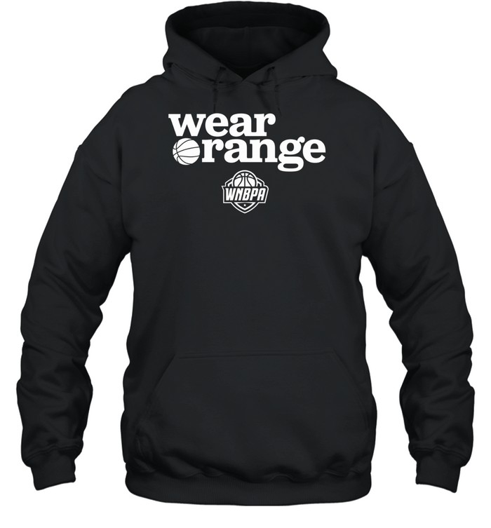 Seattle Storm Wear Orange WNBPA Unisex Hoodie