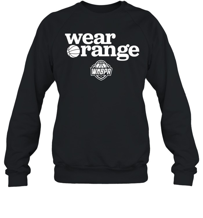 Seattle Storm Wear Orange WNBPA Unisex Sweatshirt