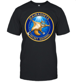 Secret Squirrel Scuba Diving Flying Squirrel AIRASSETS Secret Squirrel  Classic Men's T-shirt