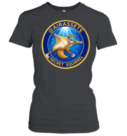 Secret Squirrel Scuba Diving Flying Squirrel AIRASSETS Secret Squirrel  Classic Women's T-shirt