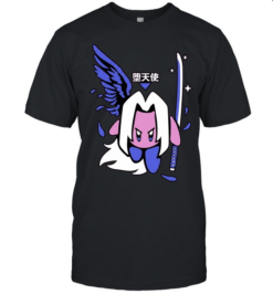 Sephiroth Kirby fallen angel  Classic Men's T-shirt