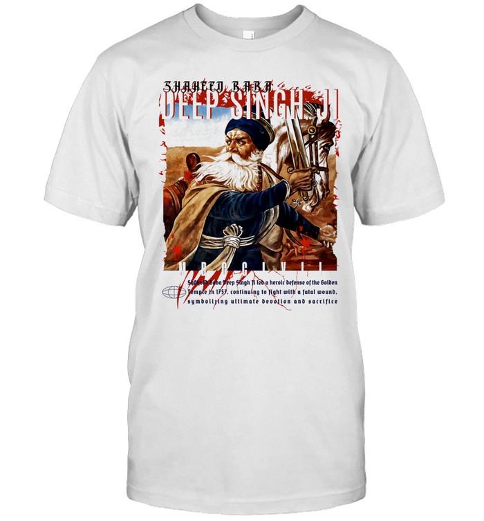 Shaheed Baba Deep Singh Ji Golden Temple 1757 Sacrifice Classic Men's T-shirt