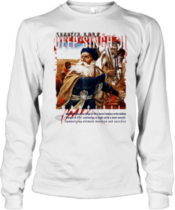 Shaheed Baba Deep Singh Ji Golden Temple 1757 Sacrifice Long Sleeved T-shirt