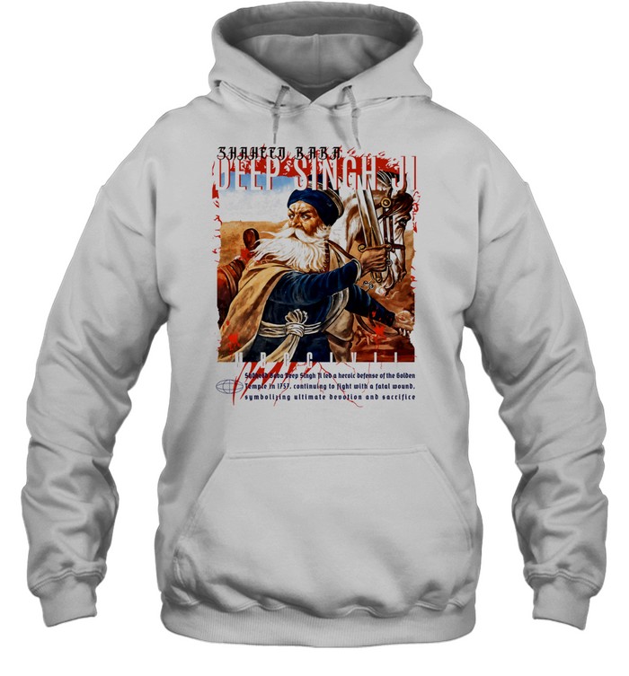 Shaheed Baba Deep Singh Ji Golden Temple 1757 Sacrifice Unisex Hoodie