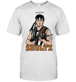 Shooter Shultz Hot Pies Rambo parody funny movie quote  Classic Men's T-shirt