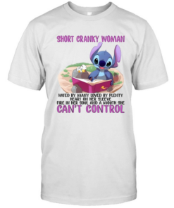Short Cranky Woman Hated By Many Loved By Plenty Heart On Her Sleeve Fire In Her Soul And A Mouth She Can't Control Classic Men's T-shirt