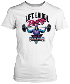 Skeletor Masters of the Universe Lift Laugh Destroy Gym Bro Skeletor  Classic Women's T-shirt