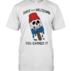Skull popsicle have that meltdown you earned it  Classic Men's T-shirt