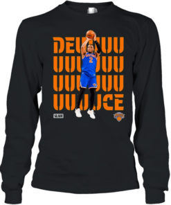 Slam New York Knicks Deuce McBride Long Sleeved T-shirt