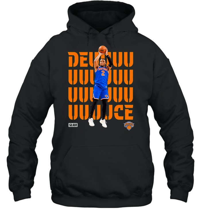 Slam New York Knicks Deuce McBride Unisex Hoodie