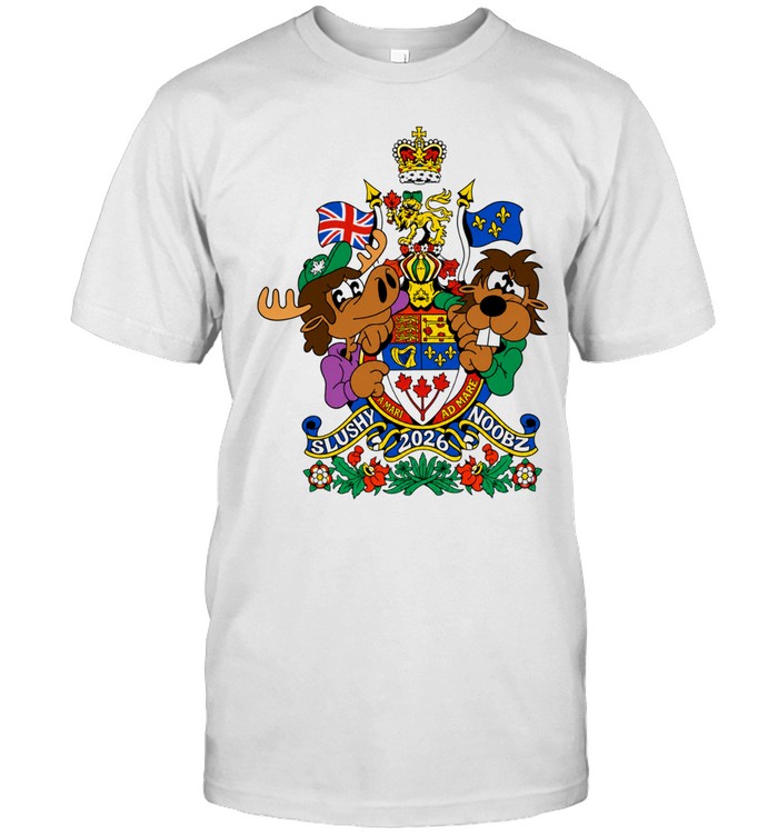 Slushy Noobz Canadian Crest Classic Men's T-shirt