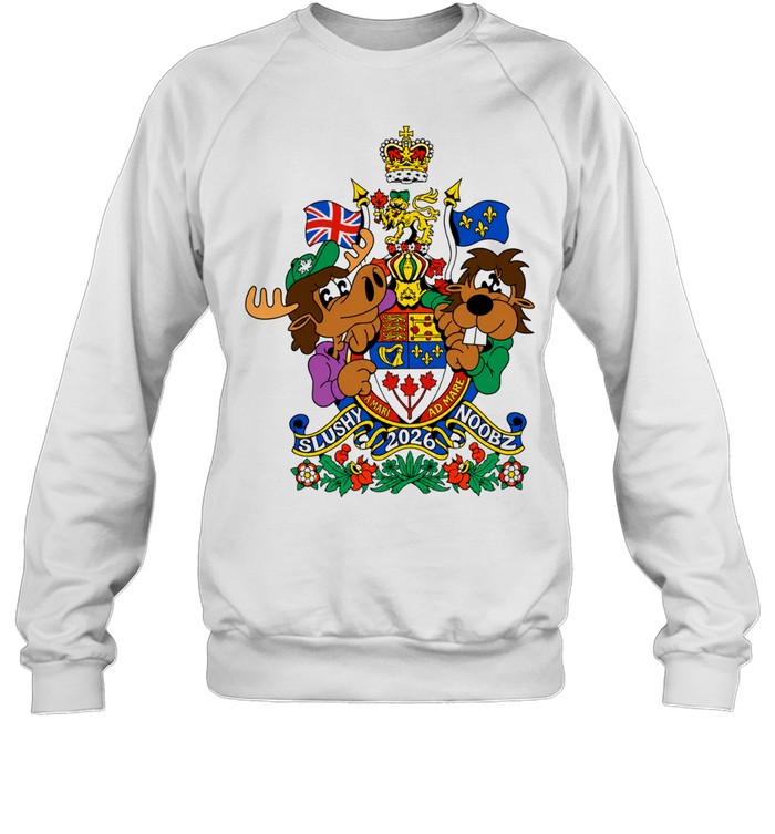 Slushy Noobz Canadian Crest Unisex Sweatshirt