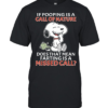 Snoopy If pooping is a call of nature does that mean farting is a missed call Classic Men's T-shirt