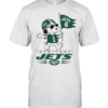 Snoopy New York Jets 6 1 Peanuts Football Classic Men's T-shirt