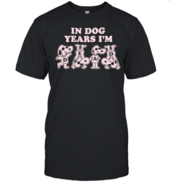 Snoopy in dog years I’m dead cartoon dogs  Classic Men's T-shirt