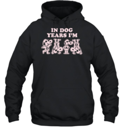 Snoopy in dog years I’m dead cartoon dogs Unisex Hoodie