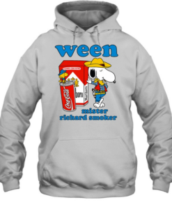 Snoopy wearing cowboy hat Ween mister richard smoker  Unisex Hoodie