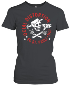 Social Distortion FC St Pauli punk rock  Classic Women's T-shirt