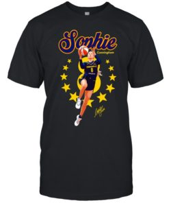 Sophie Cunningham Indiana Fever Poster number 8 signature Classic Men's T-shirt