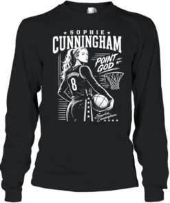Sophie Cunningham Indiana Fever WNBA Point God Long Sleeved T-shirt