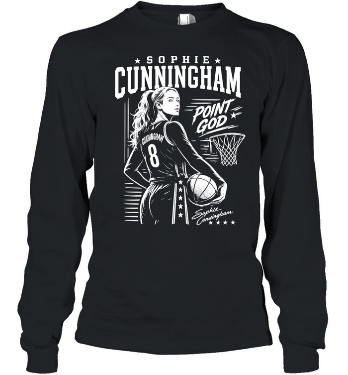 Sophie Cunningham Indiana Fever WNBA Point God Long Sleeved T-shirt
