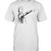 Sophie Cunningham Indiana Fever WNBA Pointing sketch  Classic Men's T-shirt