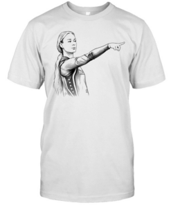 Sophie Cunningham Indiana Fever WNBA Pointing sketch Classic Men's T-shirt