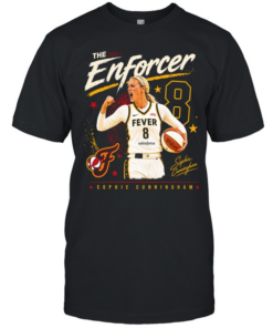 Sophie Cunningham Indiana Fever WNBA The Enforcer 8 Sophie Cunningham  Classic Men's T-shirt