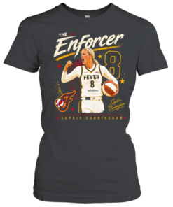 Sophie Cunningham Indiana Fever WNBA The Enforcer 8 Sophie Cunningham  Classic Women's T-shirt
