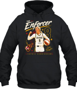 Sophie Cunningham Indiana Fever WNBA The Enforcer 8 Sophie Cunningham Unisex Hoodie