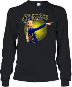 Sophie Cunningham Indiana Fever signature Long Sleeved T-shirt