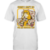 Sorry I Can't Go I'm An Indoor Cat Funny Introvert Classic Men's T-shirt