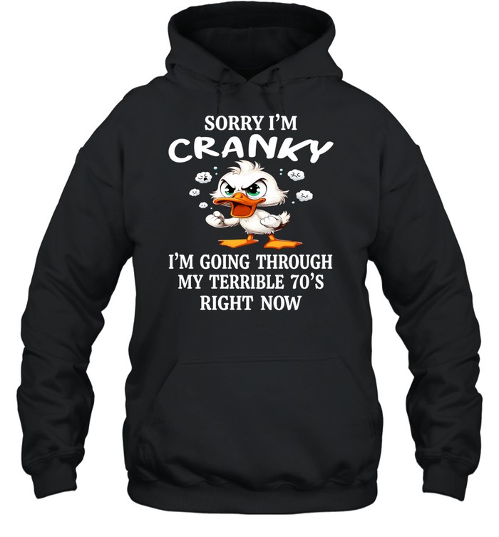 Sorry im Cranky Unisex Hoodie