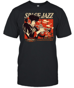 Space Jazz See You Cowboy Bebop Stereo Audio 1998 Hi-Fi Classic Men's T-shirt
