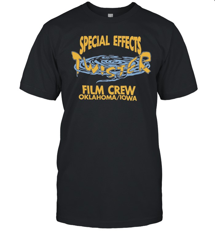 Special Effects Twister Film Crew Oklahoma Iowa Raindog Classic Men's T-shirt