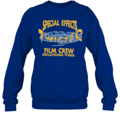 Special Effects Twister Film Crew Oklahoma Iowa Raindog Unisex Sweatshirt