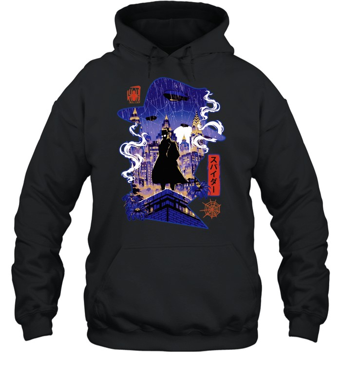 Spider-Man Noir Marvel Spider Verse spider Unisex Hoodie