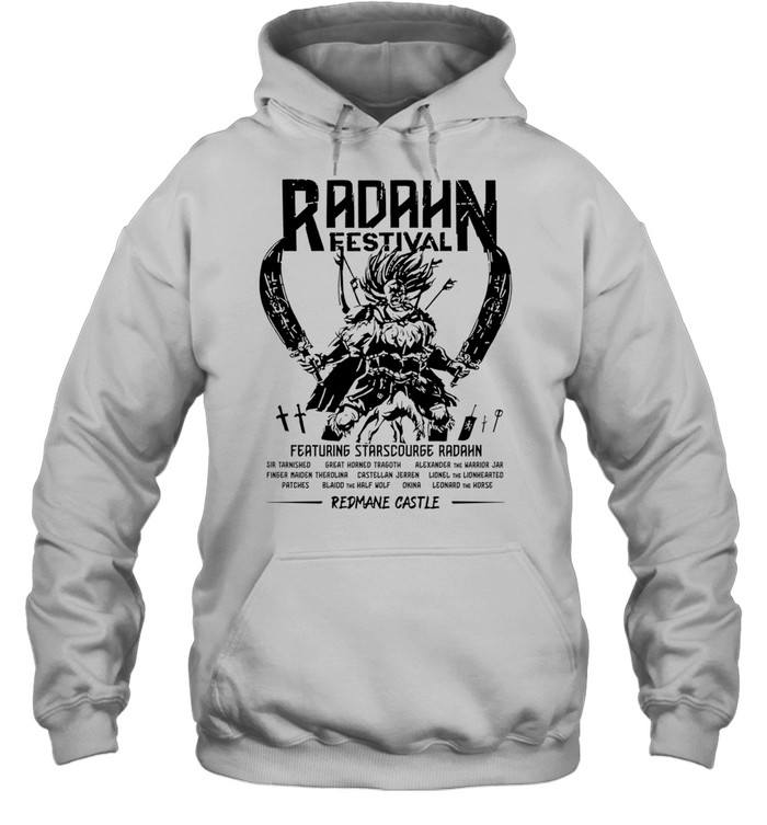 Starsourge Radahn Festival Elden Ring Redmane Castle The Tarnished Blaidd Unisex Hoodie