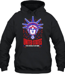 Statue of Liberty United States FIFA World Cup 26 soccer tournament event Unisex Hoodie