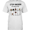Stop racism it’s okay to be Indian Black Arab Asian Classic Men's T-shirt