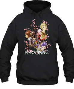 Tatsuya Suou Eikichi Mishina Lisa Silverman Maya Amano Persona 2 Innocent Sin  Unisex Hoodie
