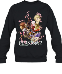 Tatsuya Suou Eikichi Mishina Lisa Silverman Maya Amano Persona 2 Innocent Sin  Unisex Sweatshirt