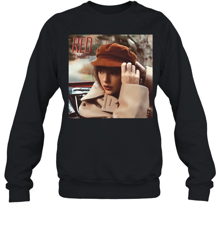 Taylor Swift Red Album Cover Unisex Sweatshirt
