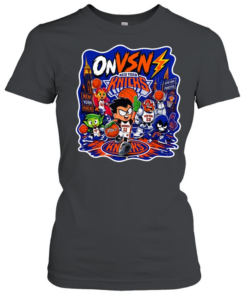 Teen Titans New York Knicks ONVSN NEW YORK FOREVER skyline  Classic Women's T-shirt